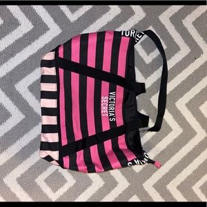 Victoria’s secret stripped travel bag